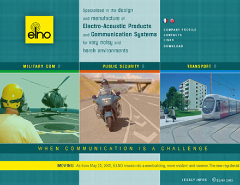 Projet de refonte pour le site d'ELNO