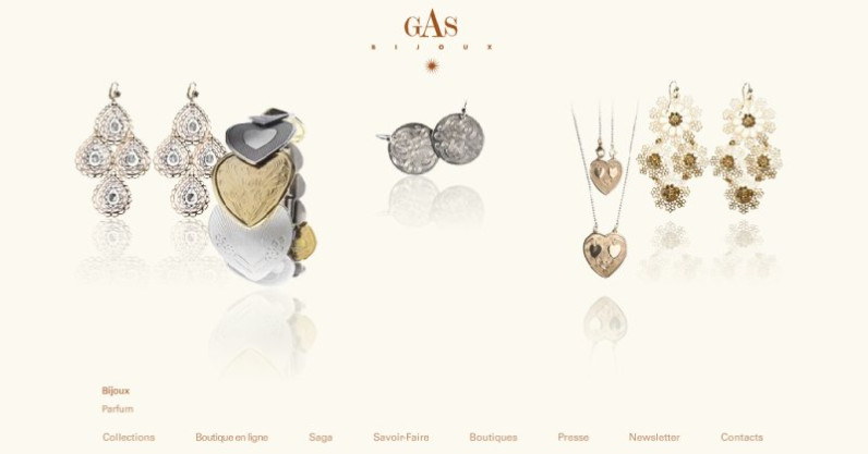 Gas Bijoux, Espace Presse - Collection bijoux