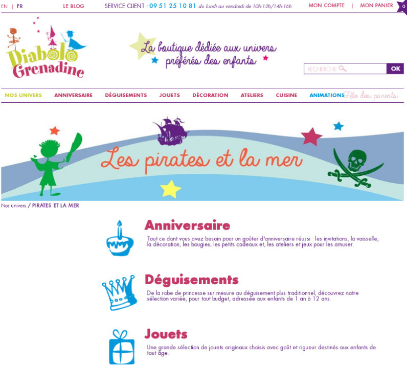 Diabolo Grenadine - Diabolo Grenadine - Page univers
