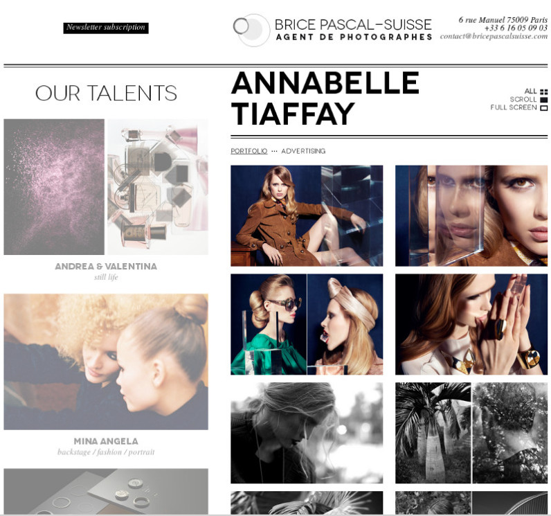 Brice Pascal Suisse - Brice Pascal Suisse - Page talent