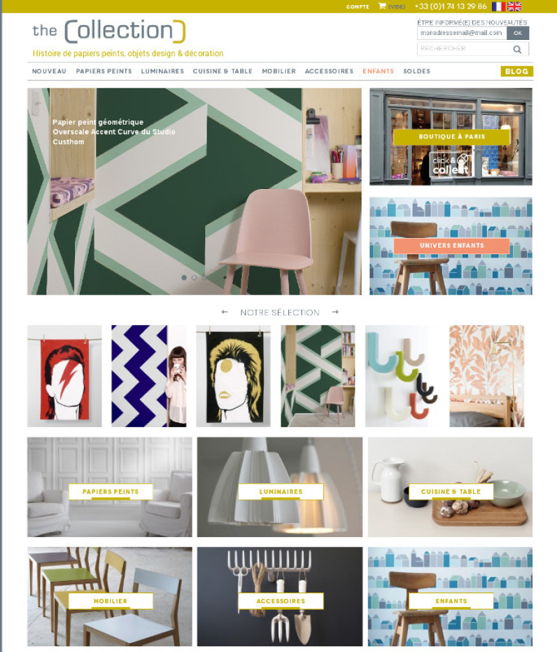 The Collection - The Collection - Page d'accueil
