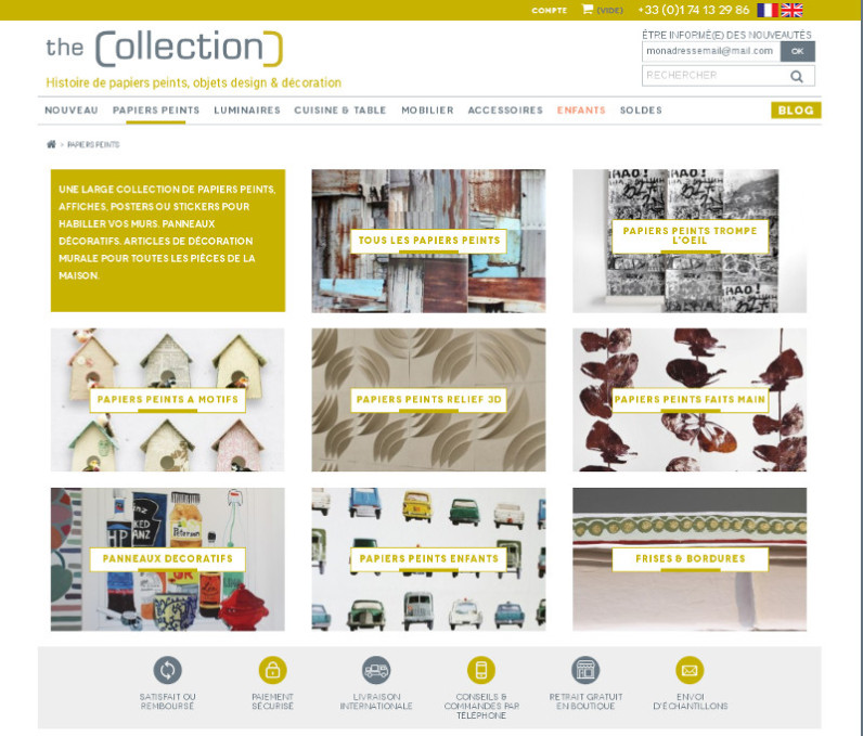 The Collection - The Collection - Page gamme (1)