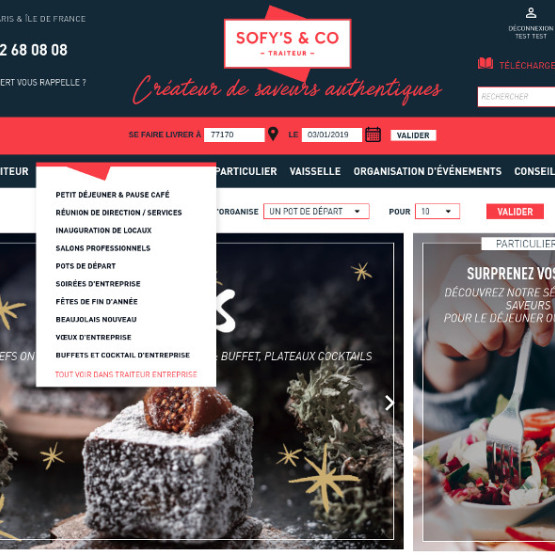 Sofy's  CO - Sofys and CO - Créateur de saveurs authentiques - Page d'acceuil - Mobile