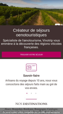 Vinotrip - Mobile