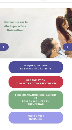 Espace Droit Prévention - Mobile