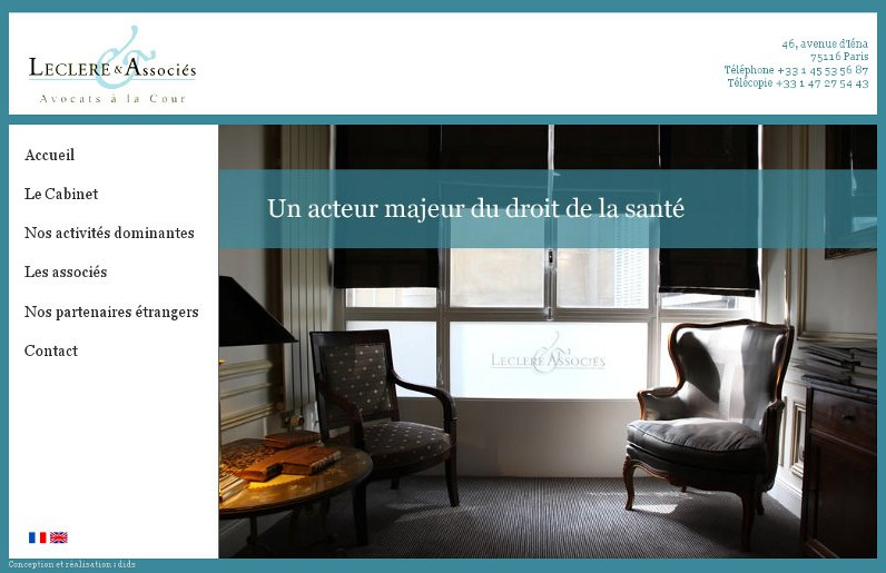 Leclere  associés - Accueil