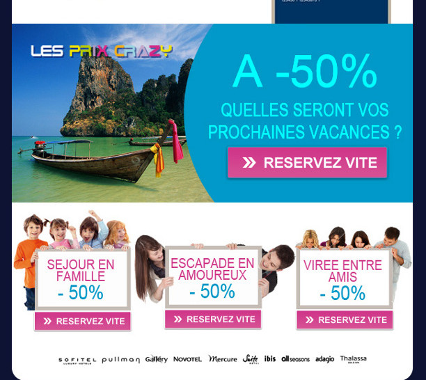 Newsletter Hôtels Accor - Newsletter Accor Hôtels - Club