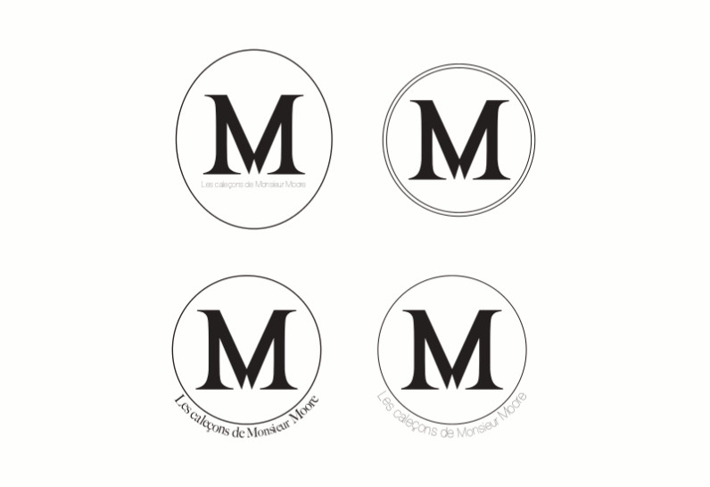 Monsieur Moore (logo) - Plaquette logos 1
