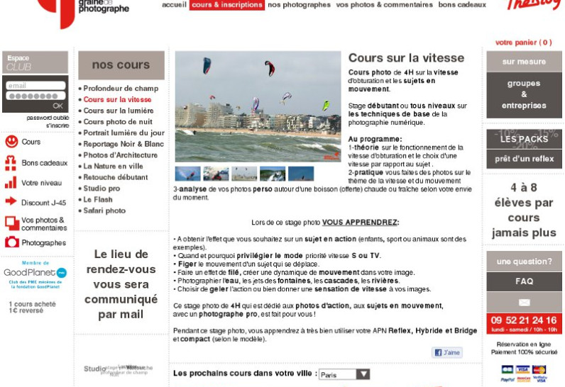 Graine de Photographe - Graine de photographe - fiche de cours de photo