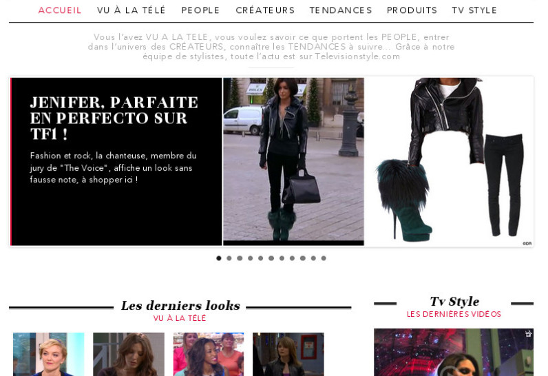 Télévision Style - Television style - le meilleur de la mode à la télé - Accueil