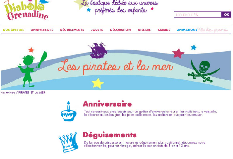 Diabolo Grenadine - Diabolo Grenadine - Page univers