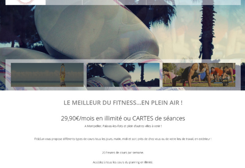 Fit  Sun - Fit  Sun - Page d'accueil